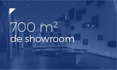 700 mètres carrés de showroom